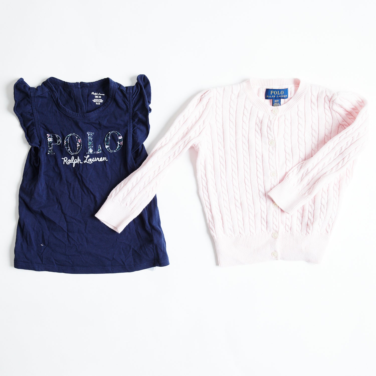 RALPH LAUREN 2 PIECE BUNDLE, 2YRS