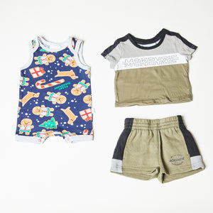 MIXED BRANDS (PETER ALEXANDER BABY & MCKENZIE) 3 PIECE BUNDLE, 0-3 MONTHS